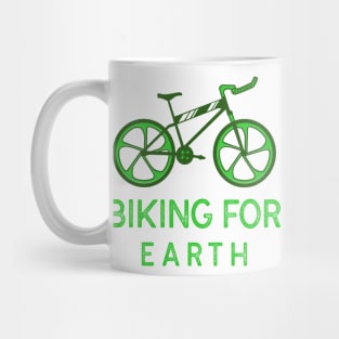 Biking For Earth, Cyclist Mug